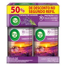 BOM AR REFIL LAVANDA 50% 2UN 250ML