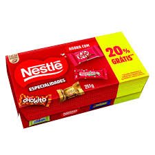 BOMBOM NESTLE 251GR ESPECIALIDAD 20% GTS