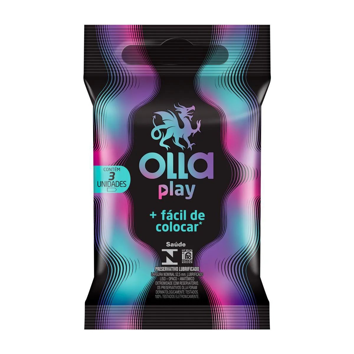 Preservativo play OLLA 3Un
