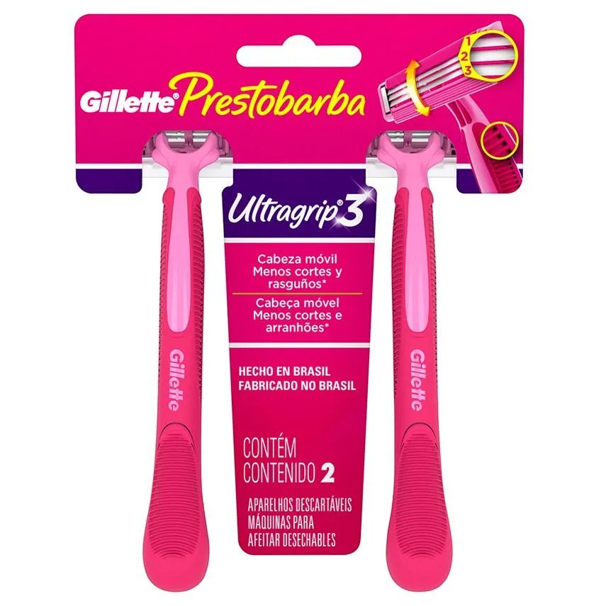 Prestobarba GILLETTE ULTRAGRIP WOMAN