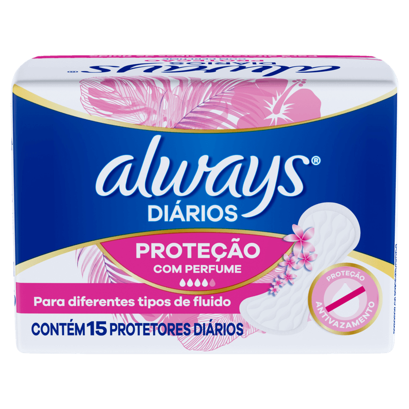 Protetor Diário ALWAYS Regular 15Un