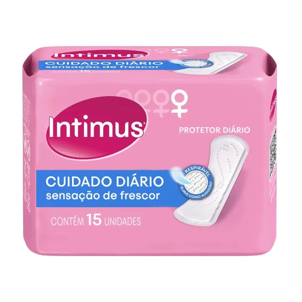 Protetor Diário INTIMUS s/Abas 15Un