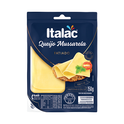 Queijo mussarela ITALAC 150G