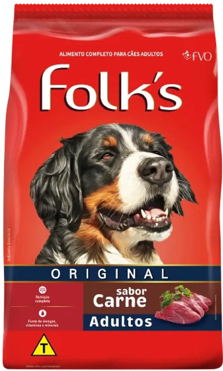 Ração FOLKS Adulto 10KG