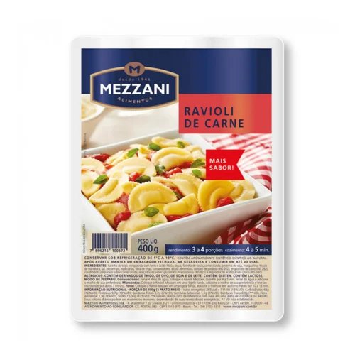 Ravioli Carne 400G