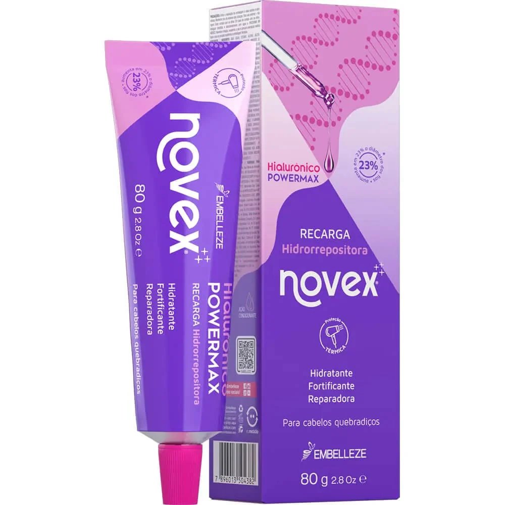 Recarga regeneradora NOVEX Hialurônico