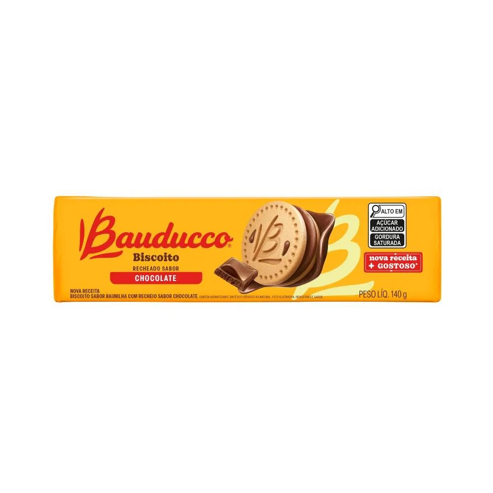 Bisoito recheado Chocolate BAUDUCCO