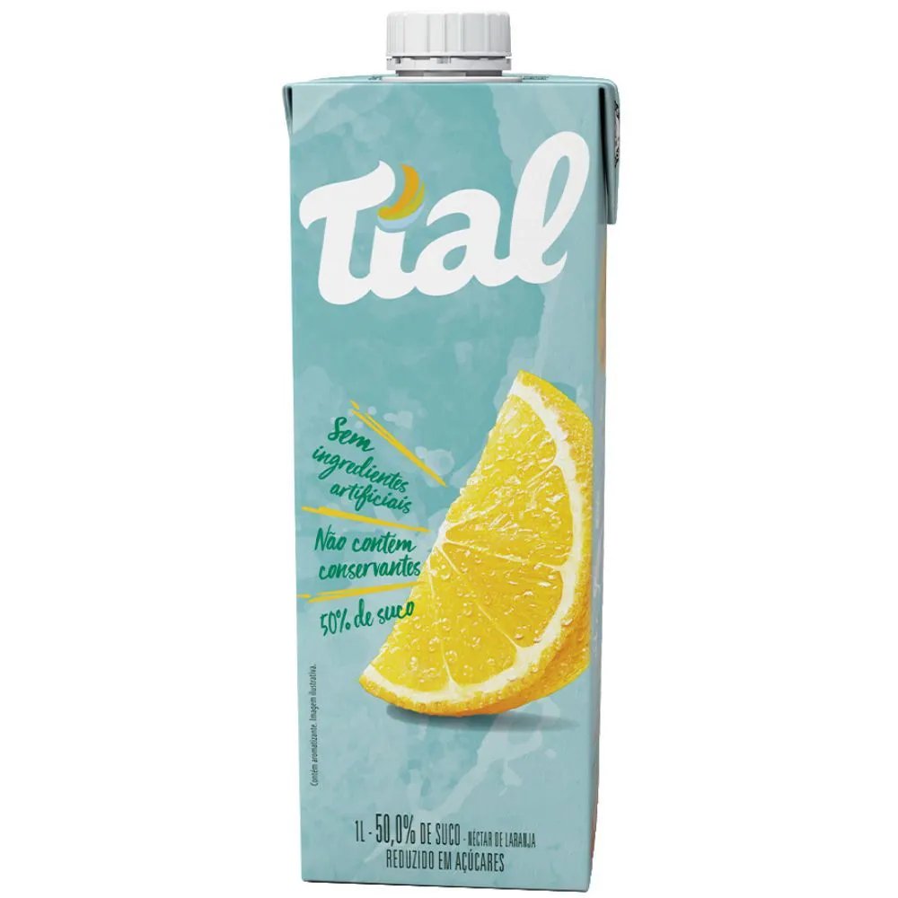 Refresco TIAL Néctar Laranja 1L