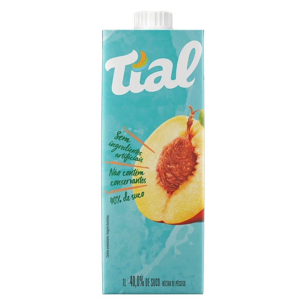 Refresco TIAL Néctar Pêssego 1L
