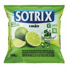 Refresco em pó SOTRIX Limão 100G