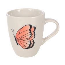 CANECA LOUCA 220 ML DEC BORBOLETA
