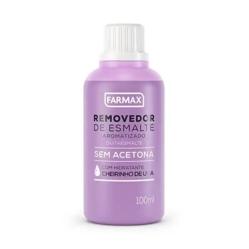 Removedor de esmalte FARMAX Uva 100ML