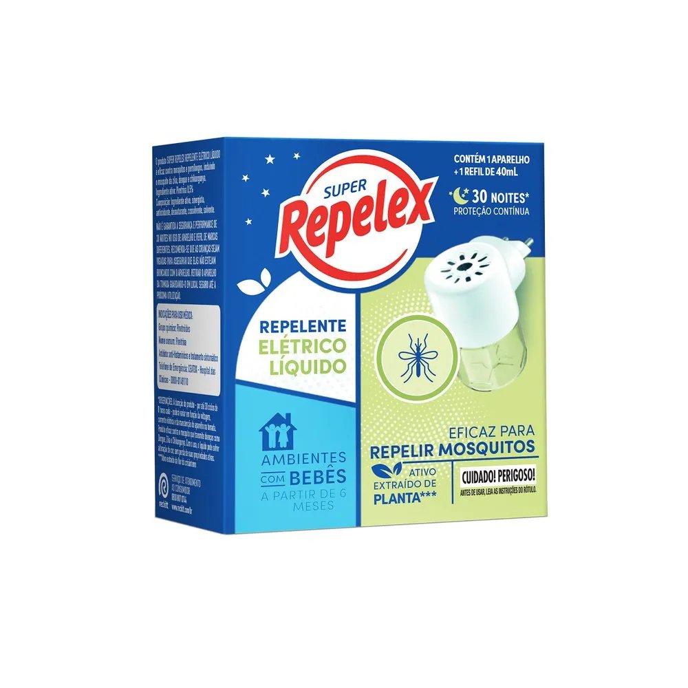 Repelente elétrico REPELEX 40ML