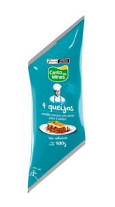 Requeijão Bisnaga 4 queijos CANTO DE MINAS 400G