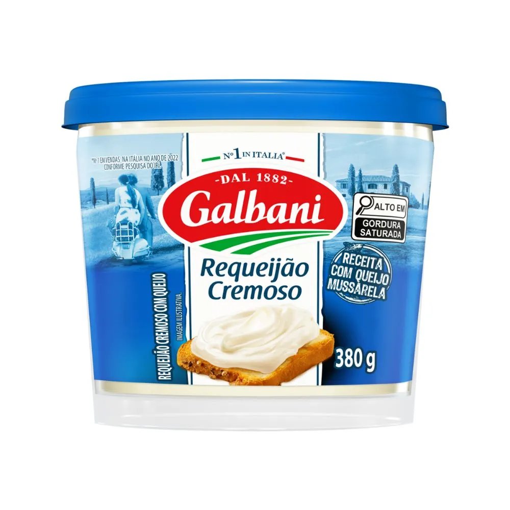 Requeijão cremoso GALBANI 380G