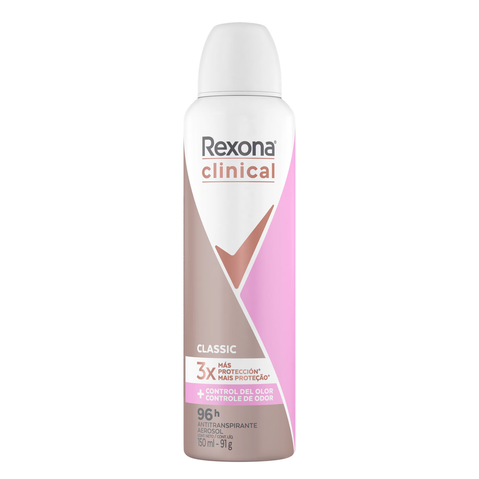 Desodorante aerosol REXONA Clinical Classic