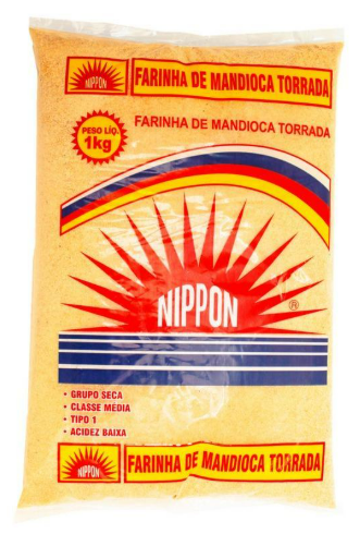 FARINHA MANDIOCA TORRADA NIPPON 1KG