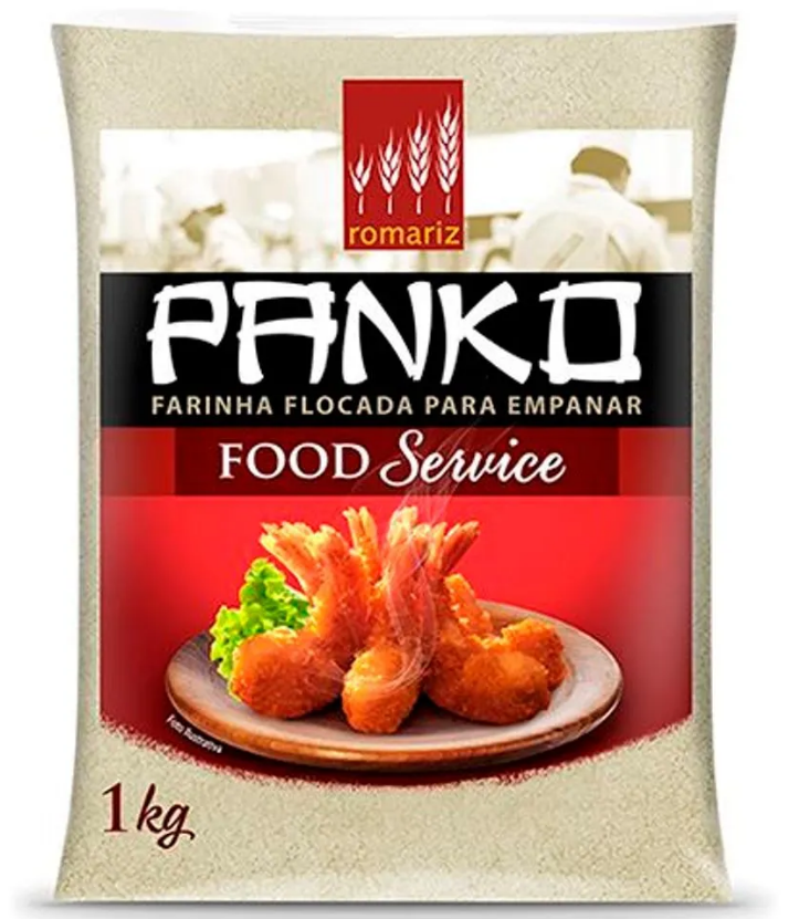 FARINHA PARA EMPANAR PANKO ROMARIZ 1KG