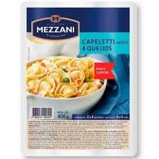 CAPELETTI 4 QUEIJOS MEZZANI 400G