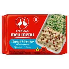 ARROZ C/FRANGO C/MOLHO BRANCO BACON PERDIGAO 300G