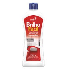 CERA BRILHO FÁCIL VERMELHA 750ML