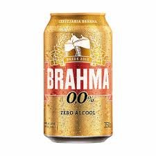 CERVEJA BRAHMA ZERO ÁLCOOL 350ML