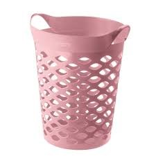 CESTO ORGANIZADOR CIRCULAR SANREMO ROSA 44L