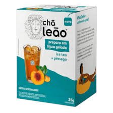 CHÁ LEÃO GELADO ICE TEA/PESSEGO 25G