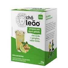 CHÁ LEÃO GELADO VERDE GENGIBRE/LIMÃO 25G