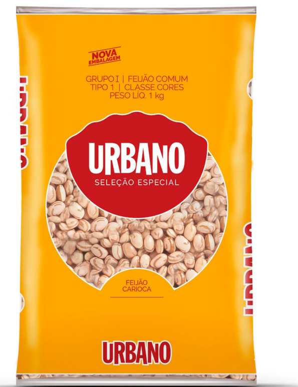 FEIJAO CARIOCA URBANO 1KG