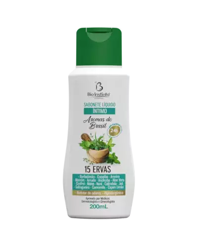 Sabonete íntimo BIO INSTINTO 15 ervas 200ML