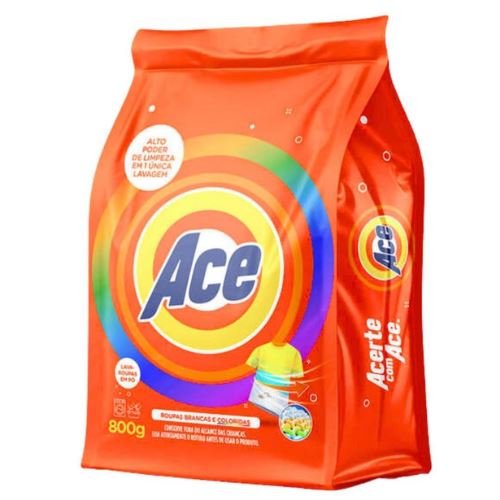 Sabão em pó ACE 800G