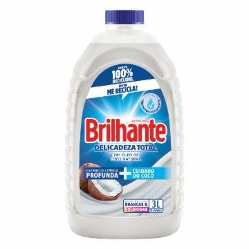 Sabão líquido BRILHANTE Delicadeza Total 3L