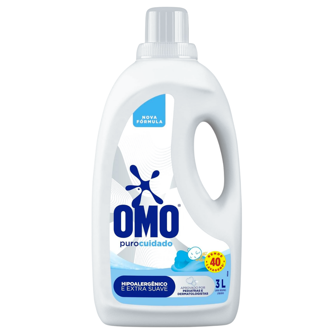 Sabão líquido OMO Puro Cuidado 3L