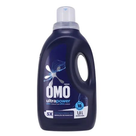 Sabão líquido OMO Ultrapower 1,8L