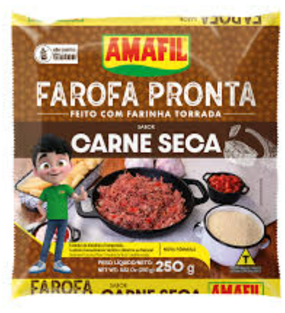FAROFA MAND CARNE SECA AMAFIL 250GR
