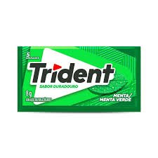 CHICLE TRIDENT MENTA 8G