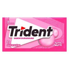 CHICLE TRIDENT TUTTI FRUTTI 8G
