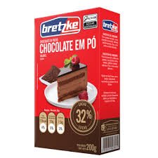 CHOCOLATE EM PÓ BRETZKE 32% CACAU 200G