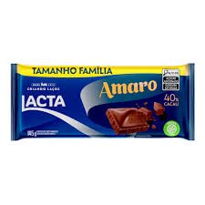 CHOCOLATE LACTA AMARO 145G