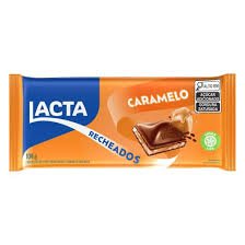 CHOCOLATE LACTA CARAMELO RECHEADOS 104G