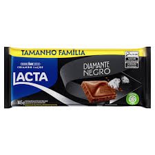 CHOCOLTE LACTA DIAMANTE NEGRO 145G
