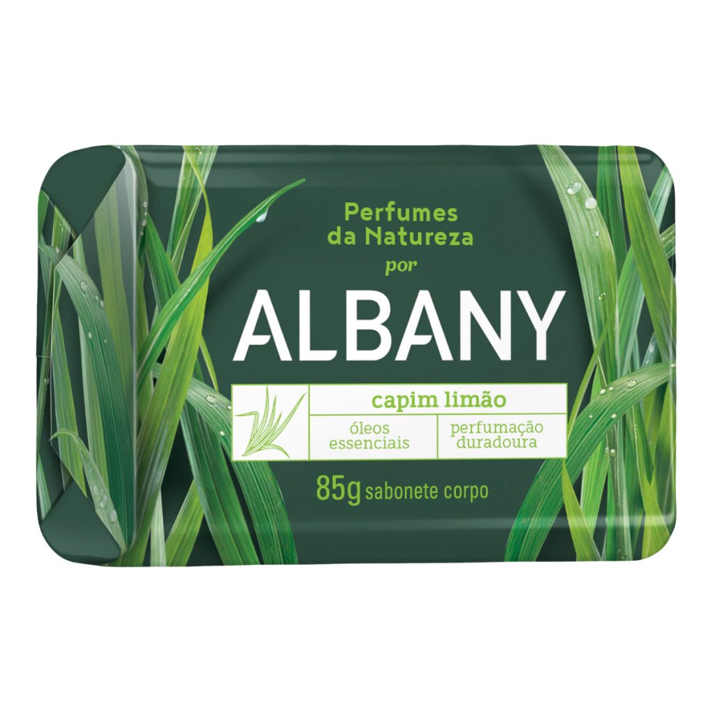 Sabonete ALBANY Capim Limão 85G