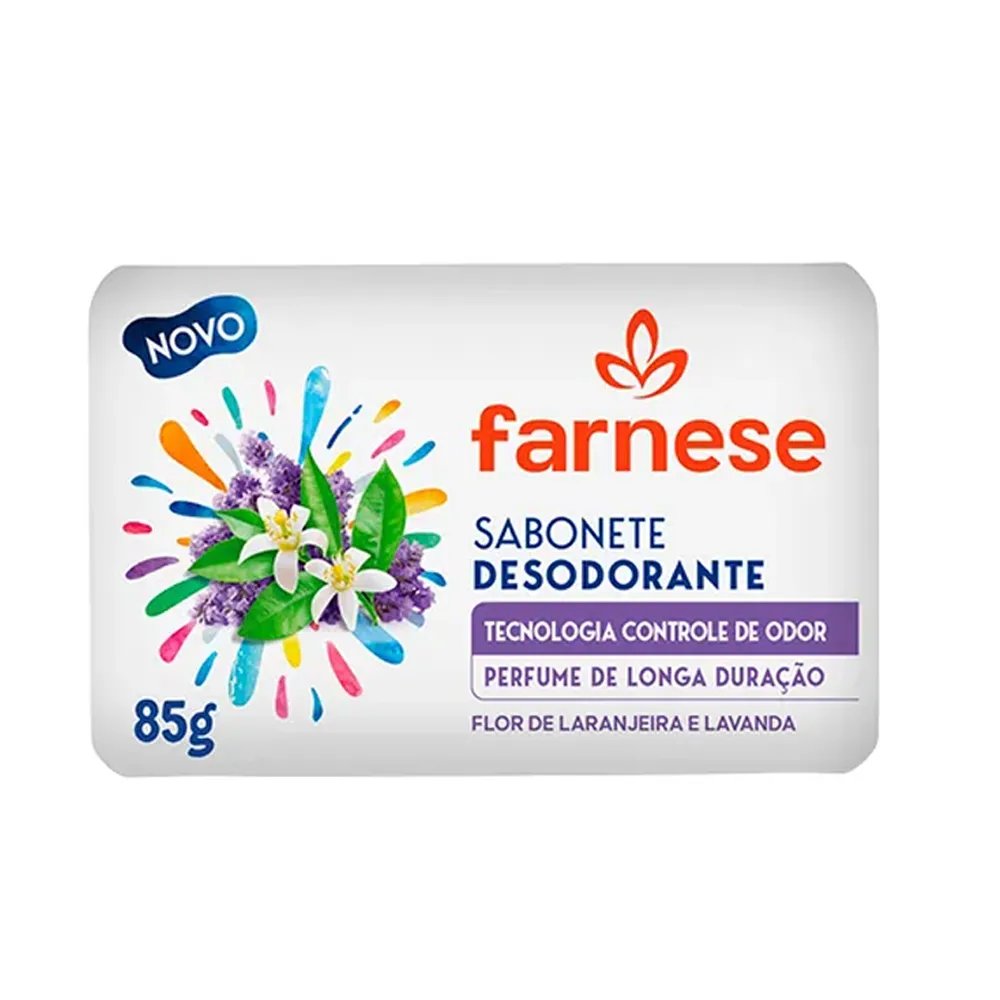 Sabonete FARNESE Flor de Laranjeira e Lavanda 85G