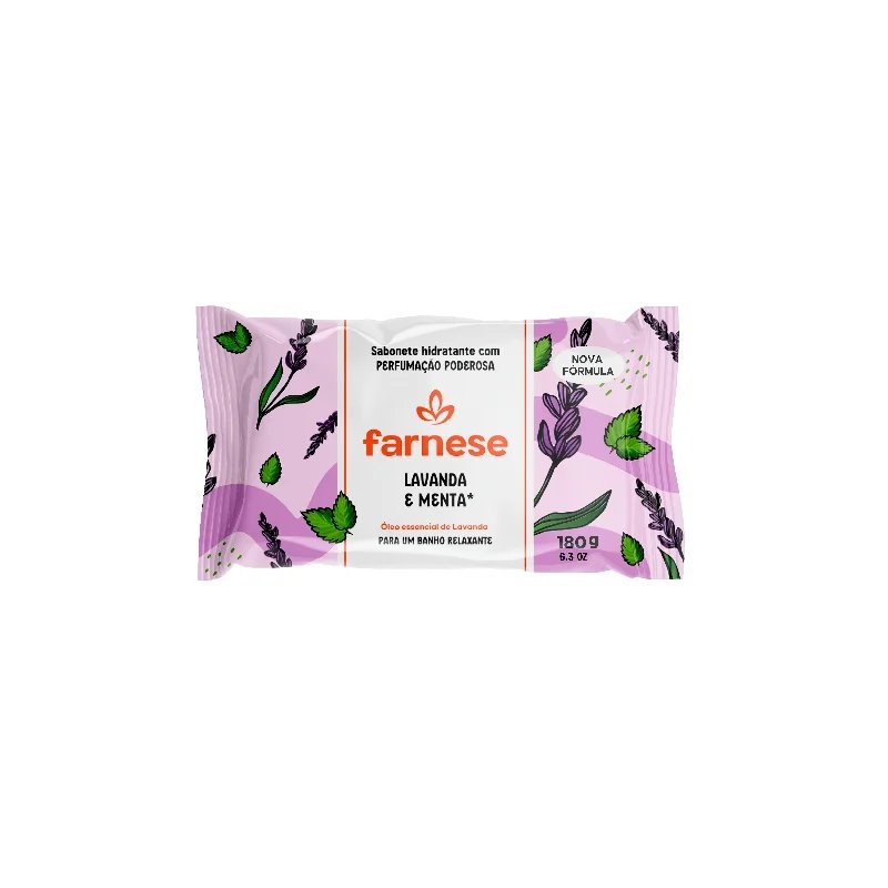 Sabonete FARNESE Lavanda e Menta 180G