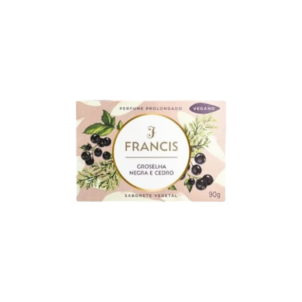Sabonete FRANCIS Groselha negra e cedro 90G