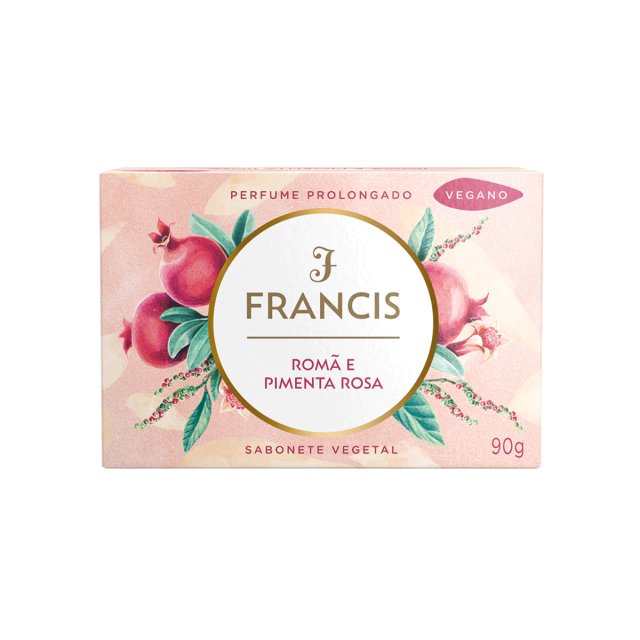 Sabonete FRANCIS Romã e Pimenta rosa 90G