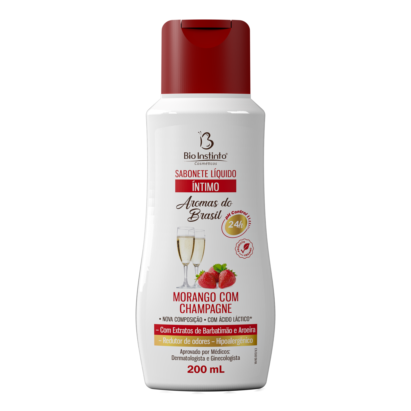 Sabonete íntimo BIO INSTINTO Morango 200ML