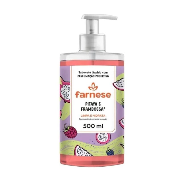 Sabonete FARNESE Pitaya e Framboesa 500ml