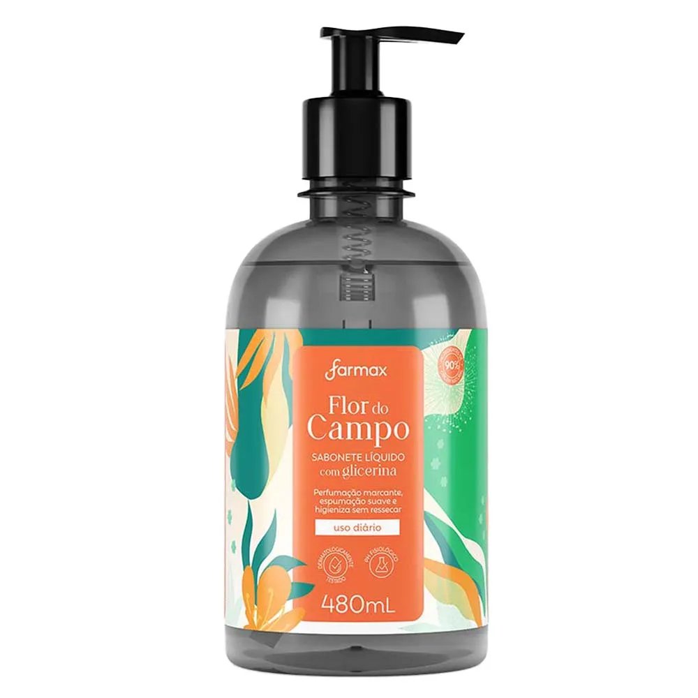Sabonete FARMAX Flor do Campo 480ml
